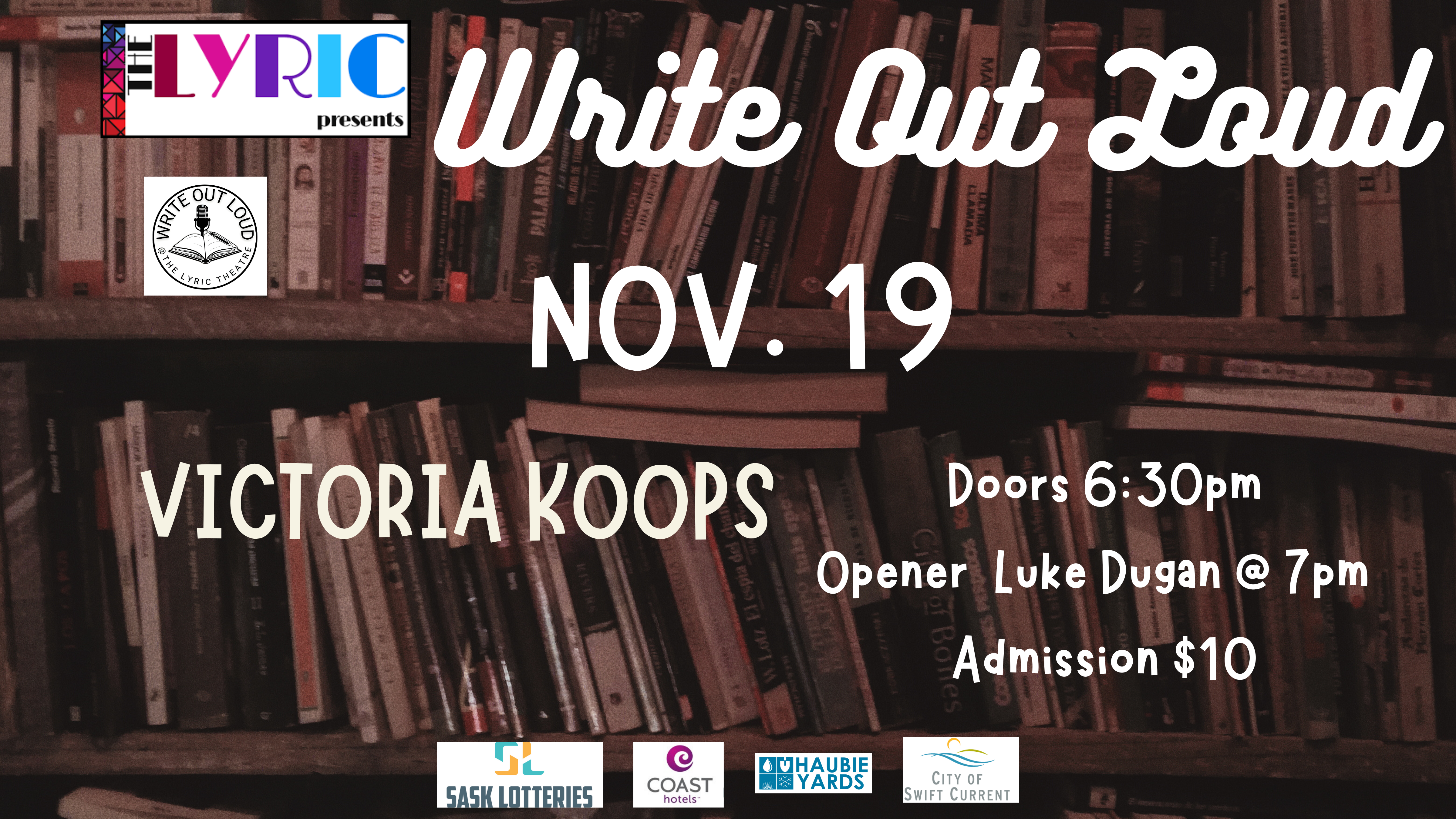 Write Out Loud Nov. 1925 Victoria Koops Website
